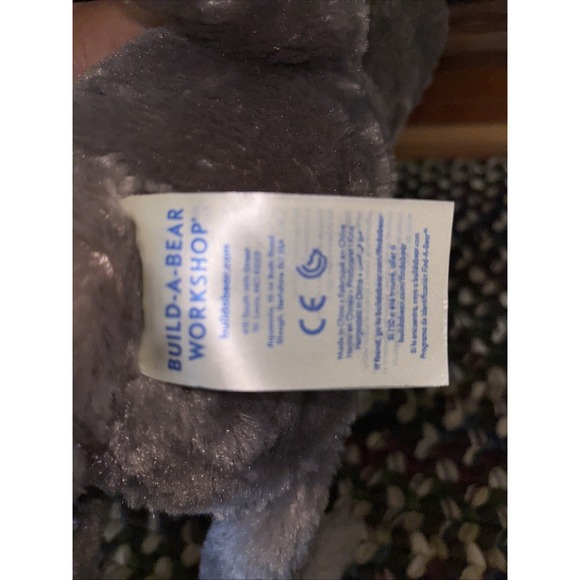 Build a Bear 16" Plush Gray WILEY the WOLF from Great Wolf Lodge - Picture 3 of 5